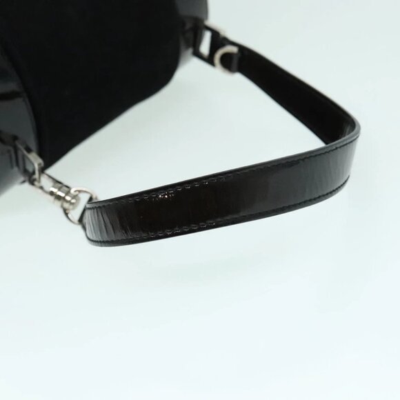 BVLGARI Hand Bag Suede Brown Auth hk1677 - Picture 8 of 14